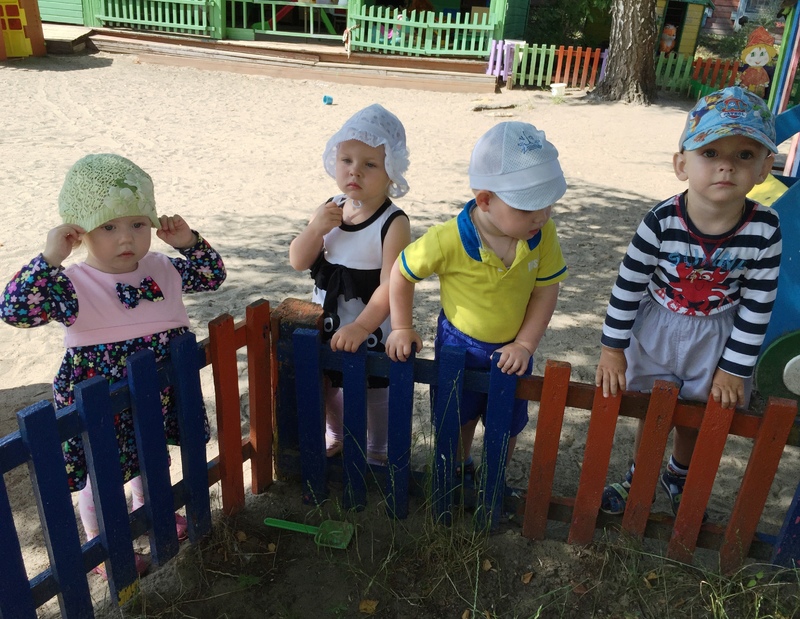 Первые дни в детском саду