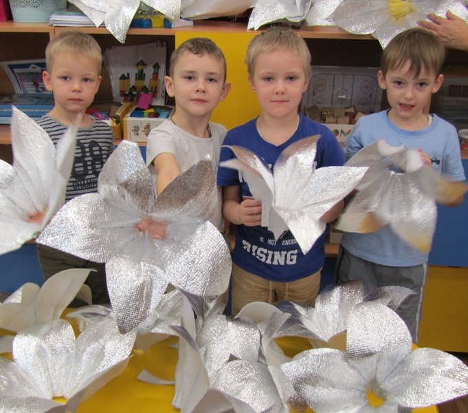 Мастер - класс для мам и бабушек в группе 