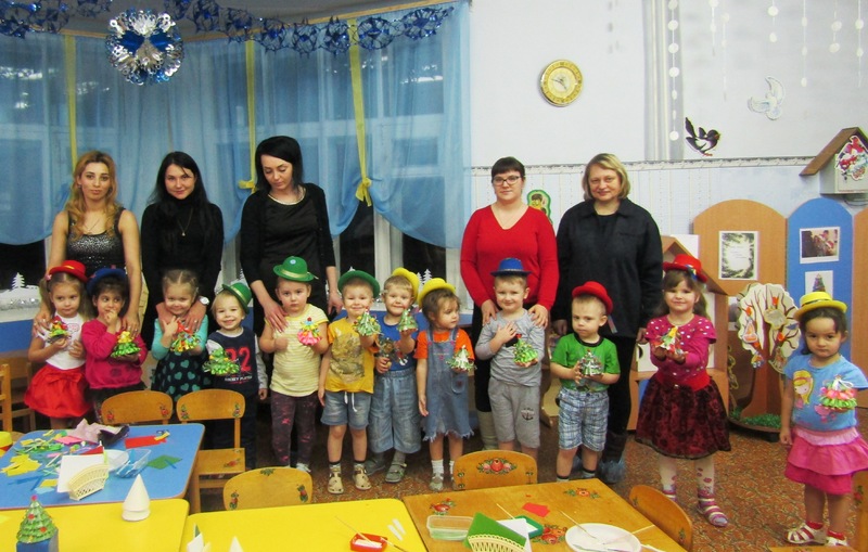 В мастерской Деда Мороза.