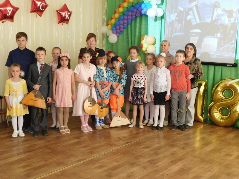 Отчетный концерт музыкальной школы в детском саду.