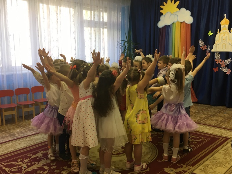 Утренник, посвященный празднику Пасхи в детском саду