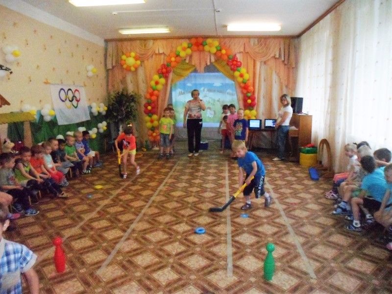 Олимпийские игры в детском саду