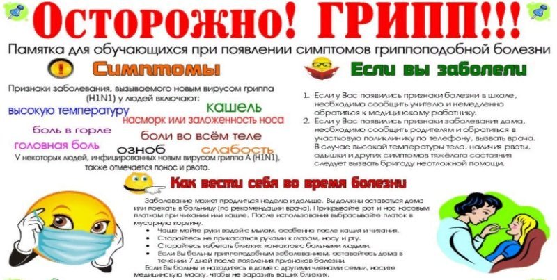 Осторожно! Грипп!
