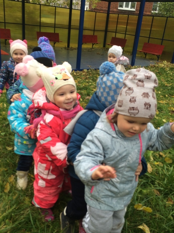 Прогулки с детьми в группе раннего развития  «Цветик-семицветик»