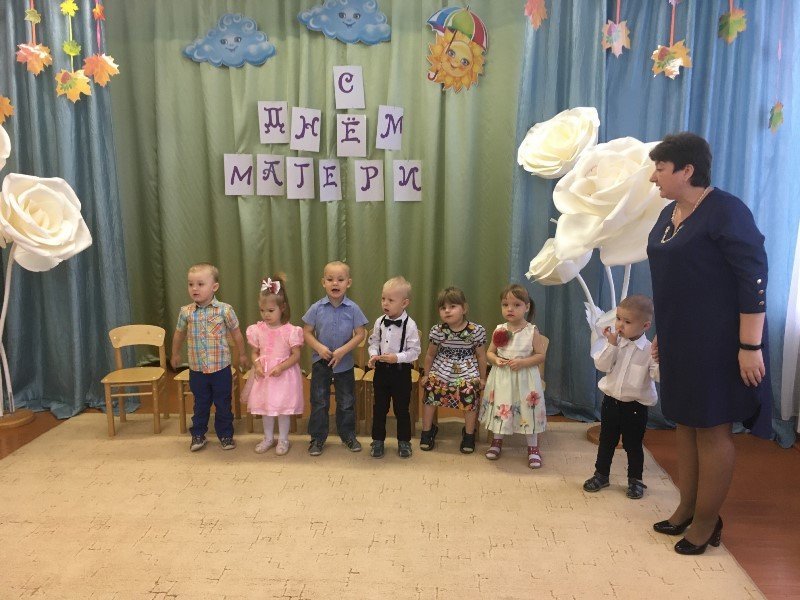День Матери в ясельной группе День Матери в ясельной группе