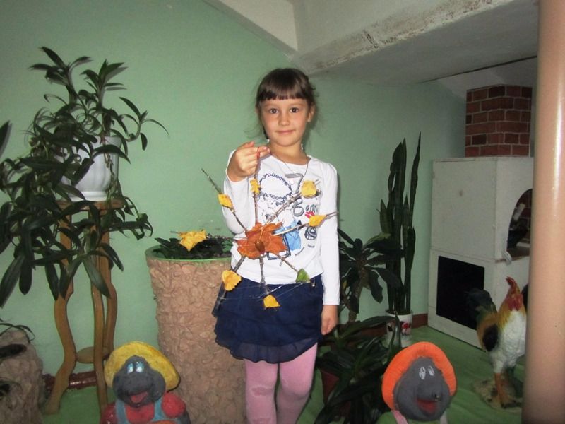 Выставка поделок с родителями 