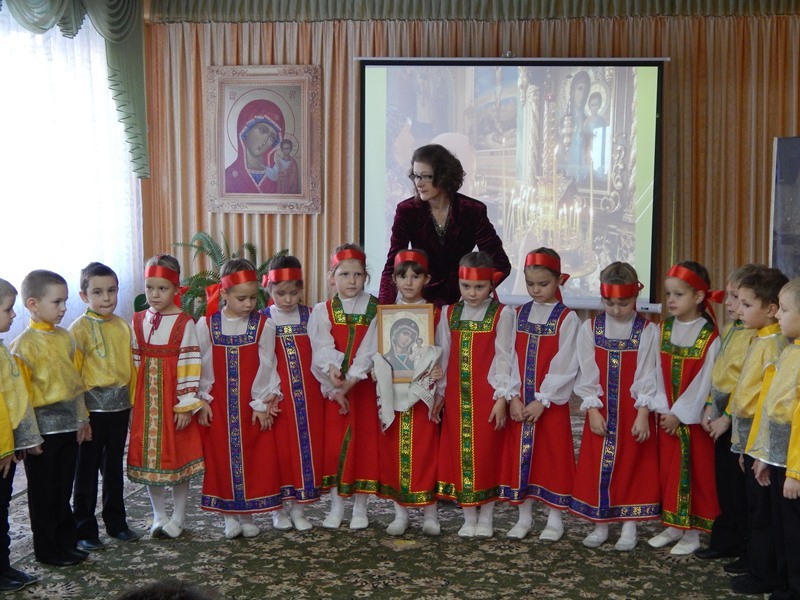 Праздник «Осенняя Казанская» в детском саду
