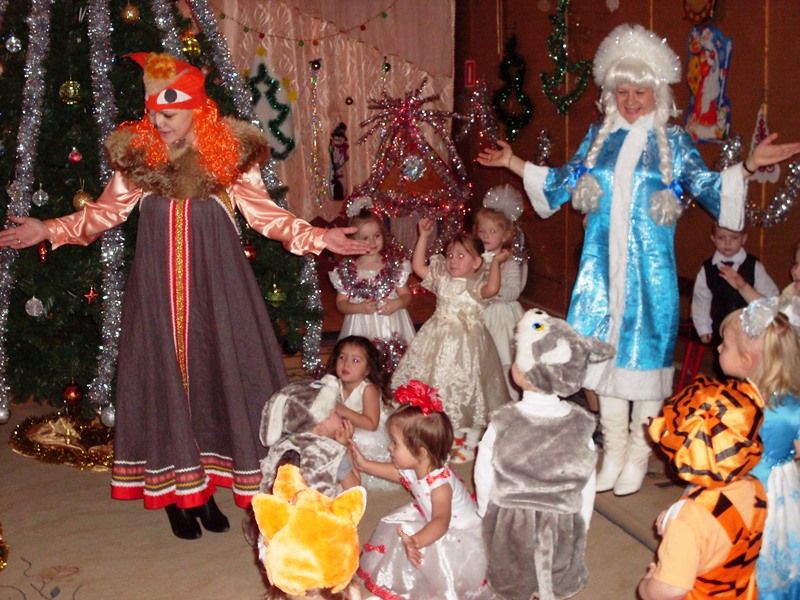 Новогодние утренники для детей