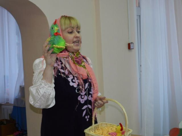 Открытое занятие в младшей группе