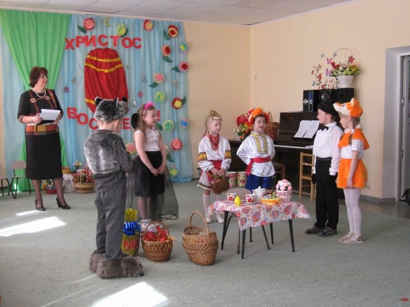 Пасхальный утренник 2017г.