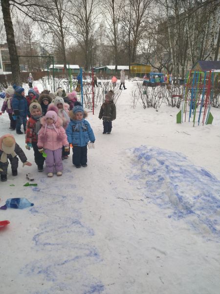 Весёлые старты по цветным дорожкам