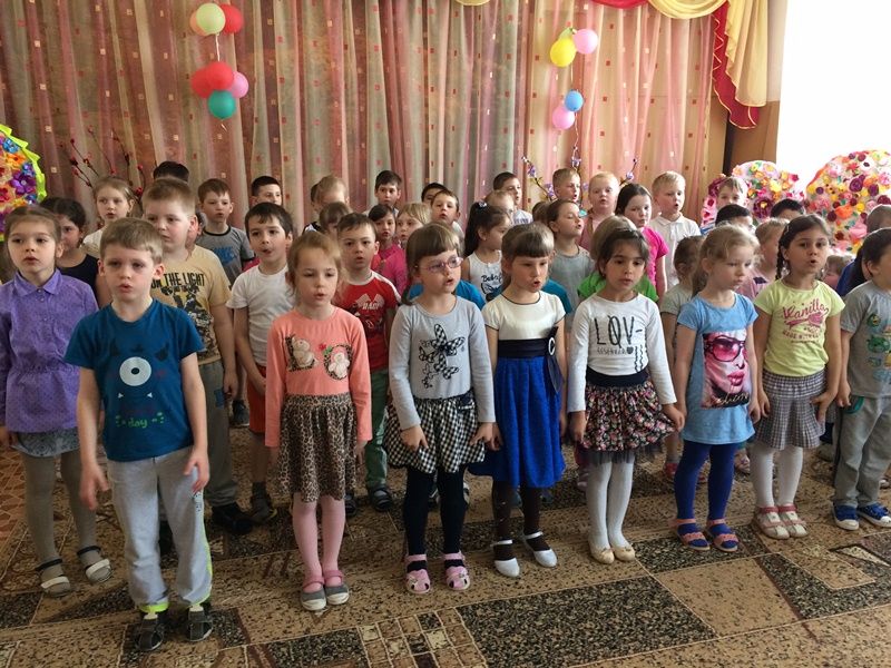 День рождения детского сада.