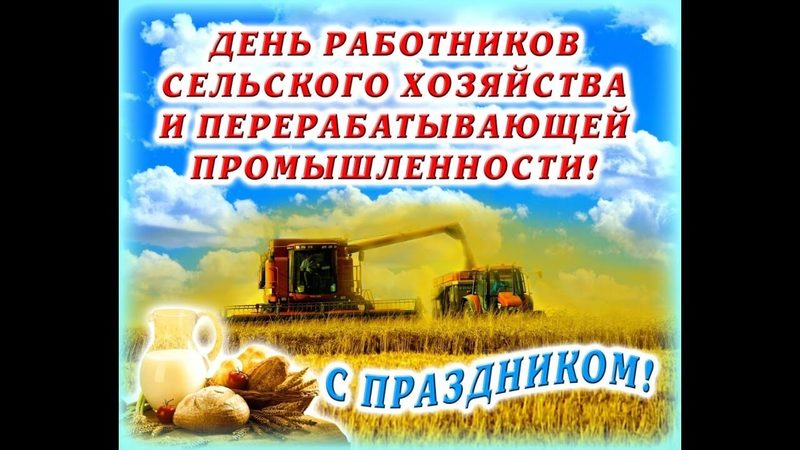 День работников сельского хозяйства.