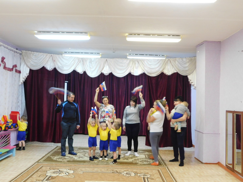Спортивное мероприятие в младшей группе.
