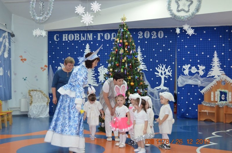 Праздник у самых маленьких зайчат!