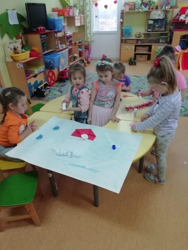 Развлечение в честь Дня ребёнка в группе 