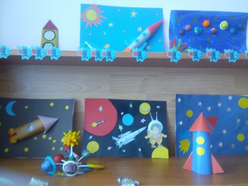 Поделки ко Дню Космонавтики своими руками в школу и в детский сад