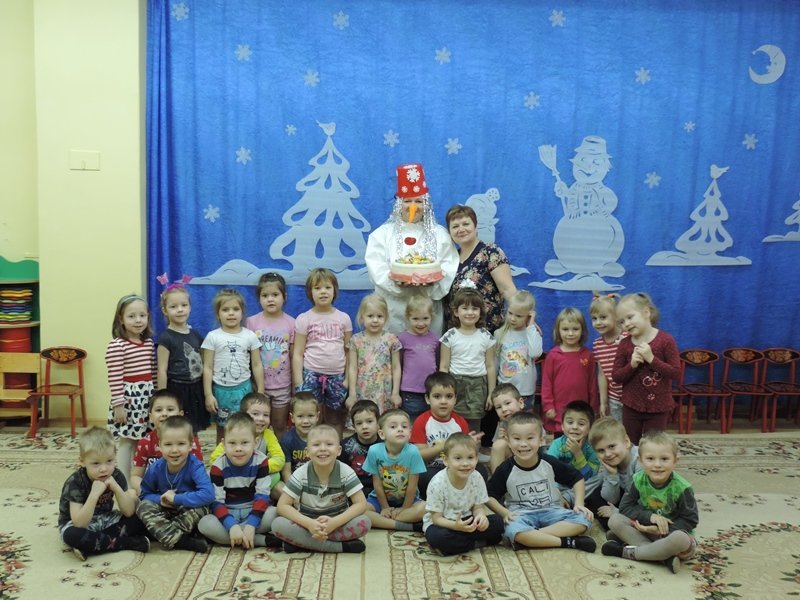 День рождения Снеговика День рождения Снеговика