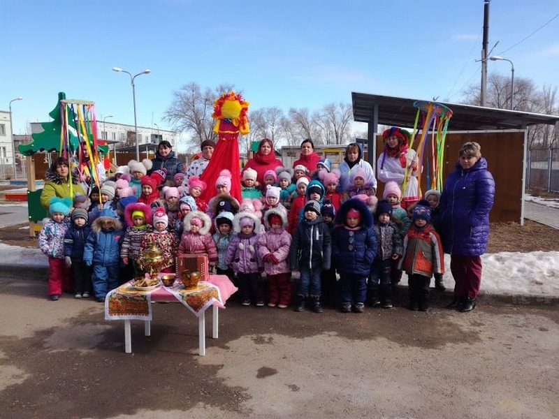 В детском саду прошла Широкая Масленица.