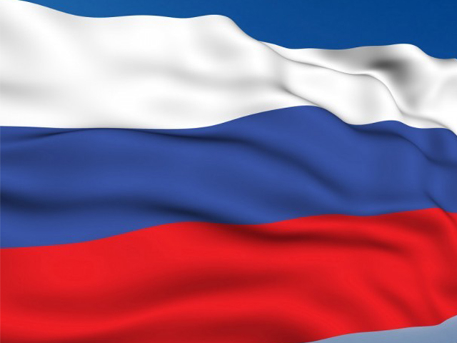Флэшмоб Российского флага