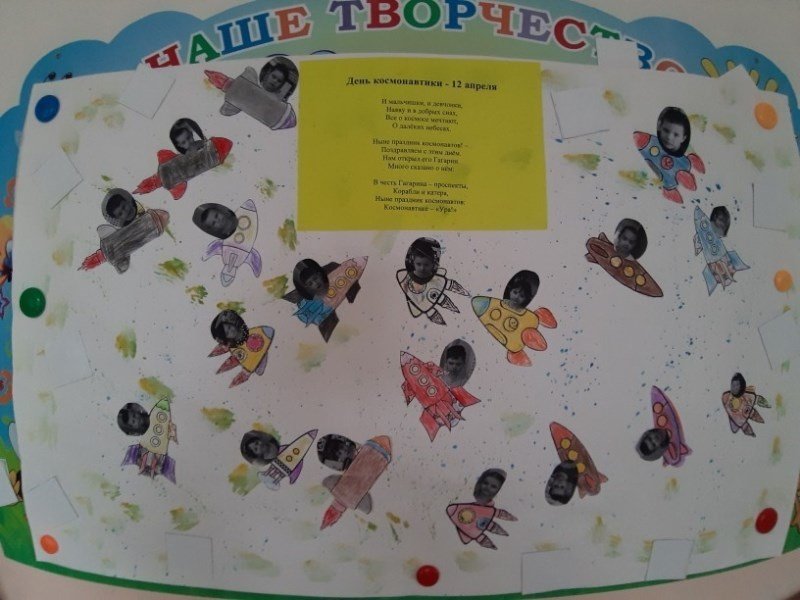 День космонавтики - 12 апреля.