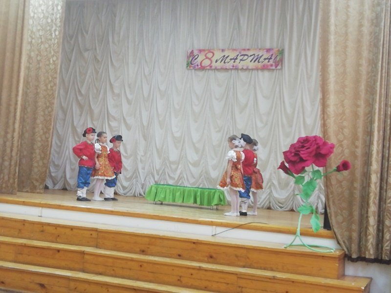 Воспитанники группы №8 выступили на концерте в МБОУ