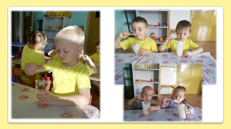 Кислородные коктейли в ДОУ