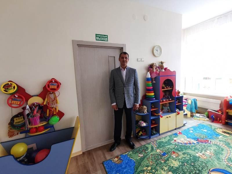 Прием ремонтных работ в круглосуточной группе детского сада