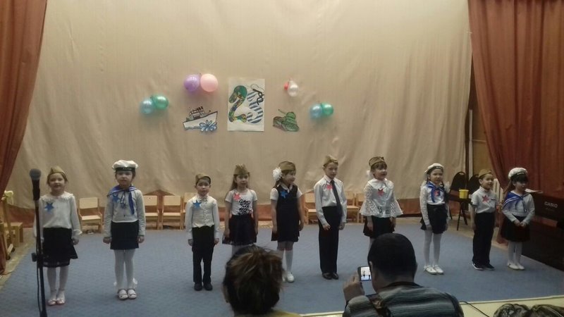 Спортивно-музыкальный праздник в подготовительной группе к 23 февраля «Честный поединок».