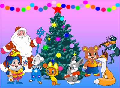 Новогодние утренники в детском саду