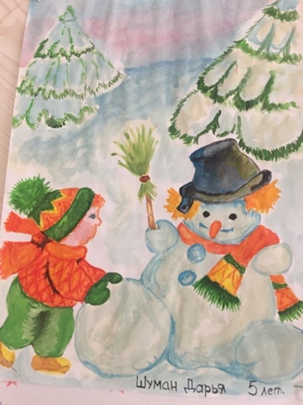 Выставка детских работ на тему: 