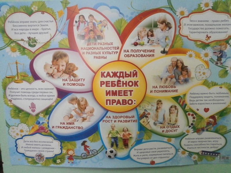 Отчет о проведении мероприятий посвящённых Всероссийскому дню правовой помощи детям