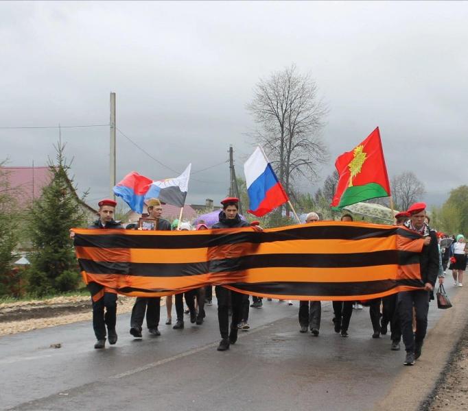 День Победы в с. Верхний Ломовец