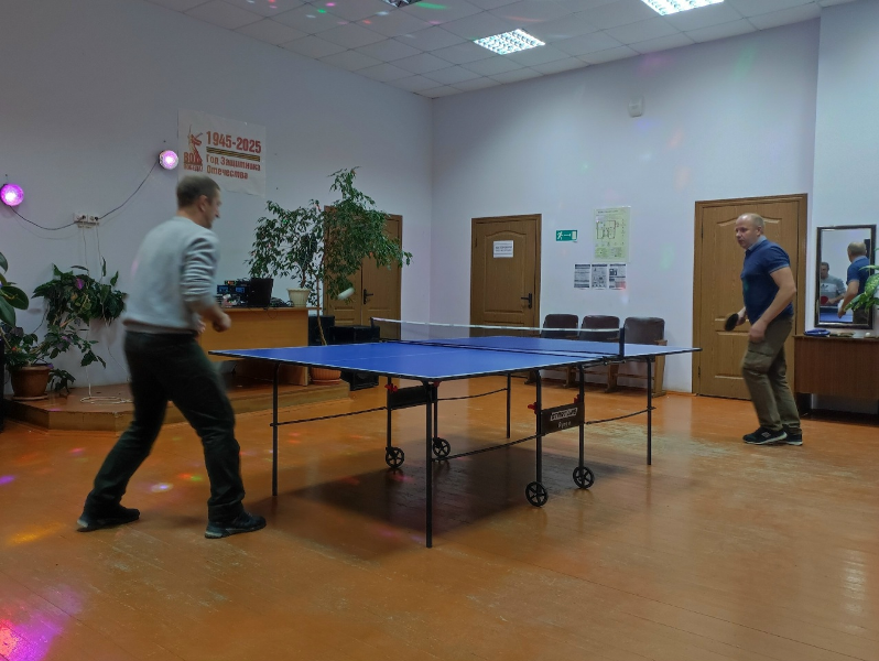 Турнир по настольному теннису "Все мы чемпионы"