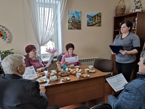 Культорганизатор Елена Филатова провела беседу