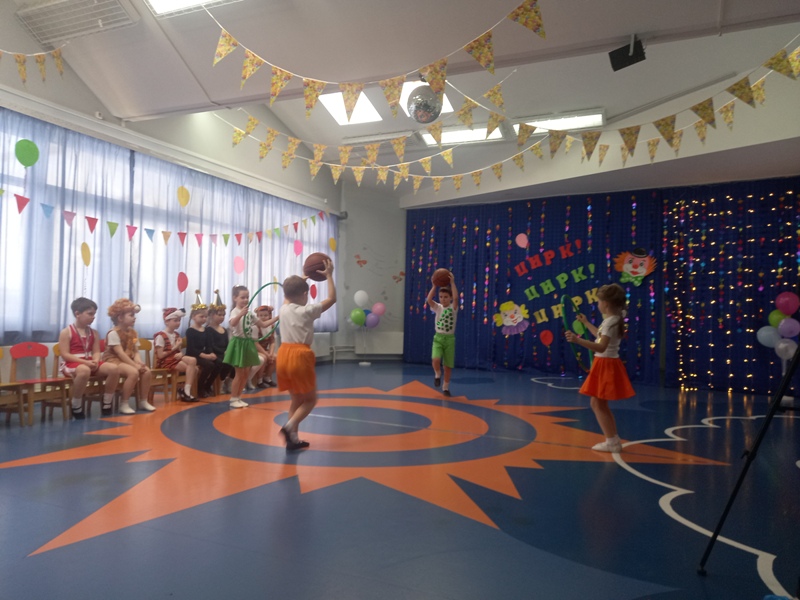 Цирковое представление для мам