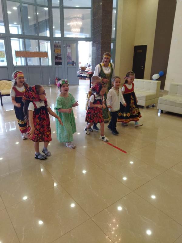 Русские народные игры в ДК Романово
