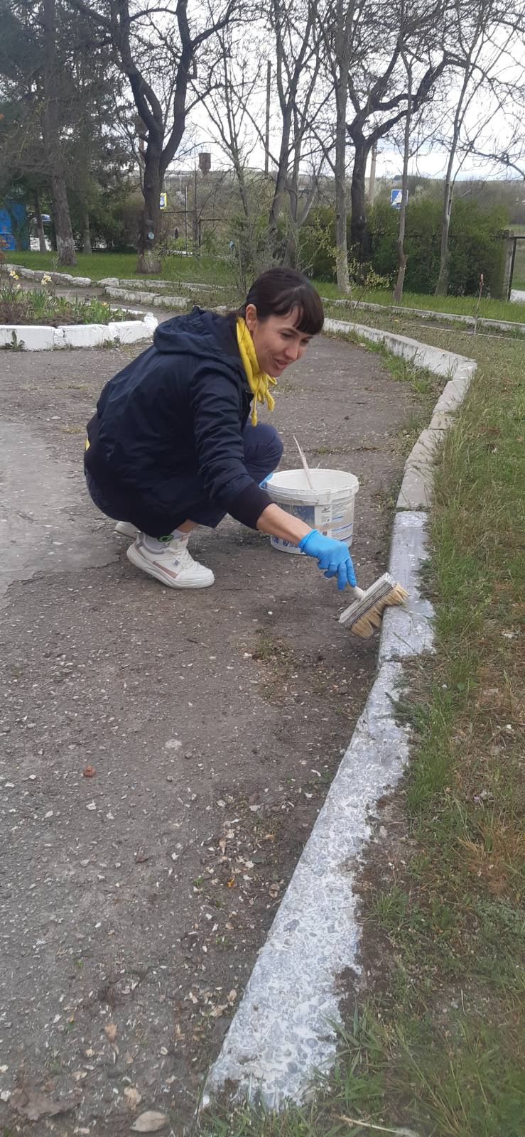 Субботник группа "Солнечные зайчики"