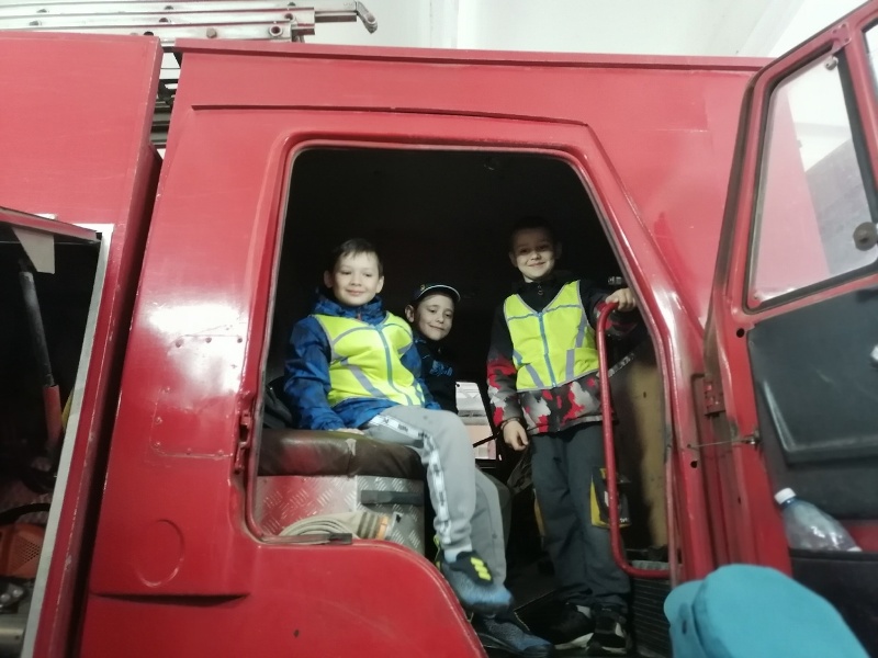 Экскурсия в Пожарную часть № 35 п.Товарково