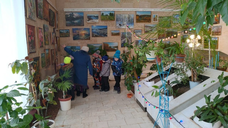 Экскурсия на тематическую выставку "Хранители земли Калужской. 650 лет"