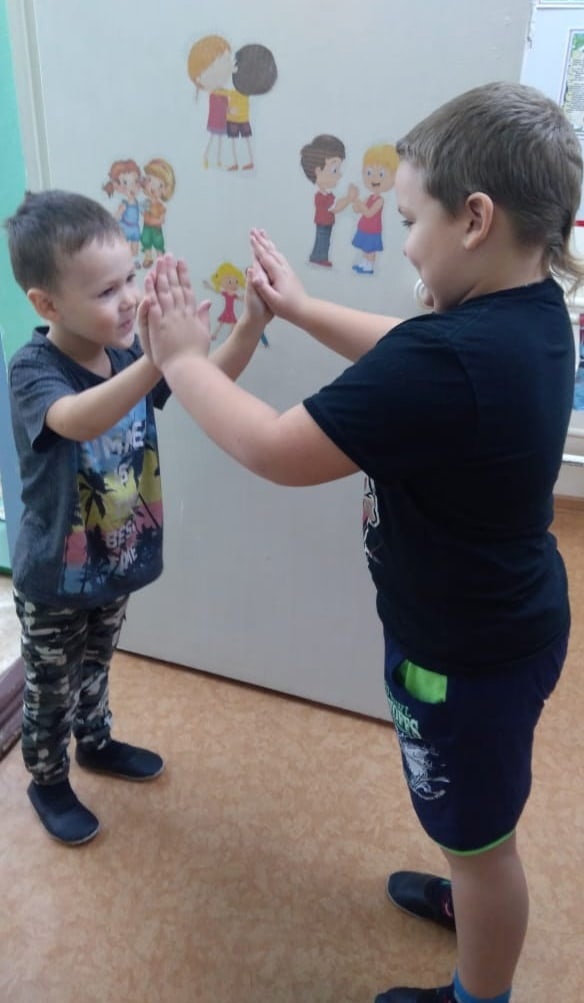 Стена приветствия в детском саду