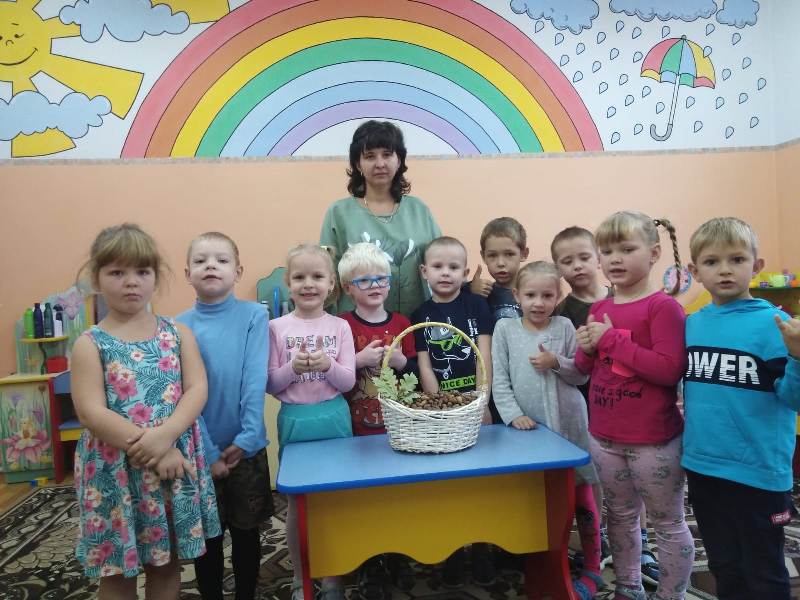 Участие в акции "Из малого желудя могучий дуб"