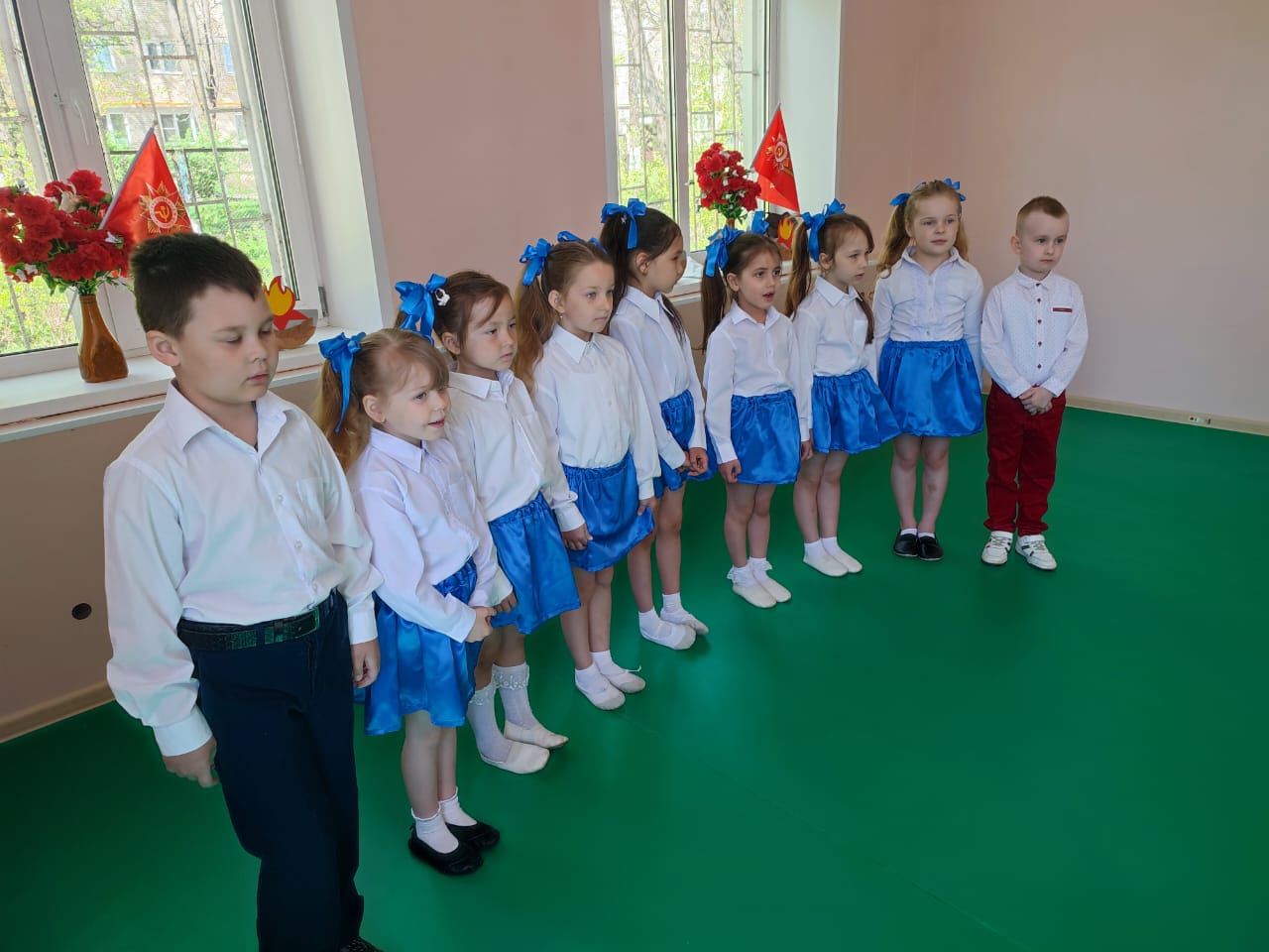 Участие в праздничном концерте, посвященном Дню Победы