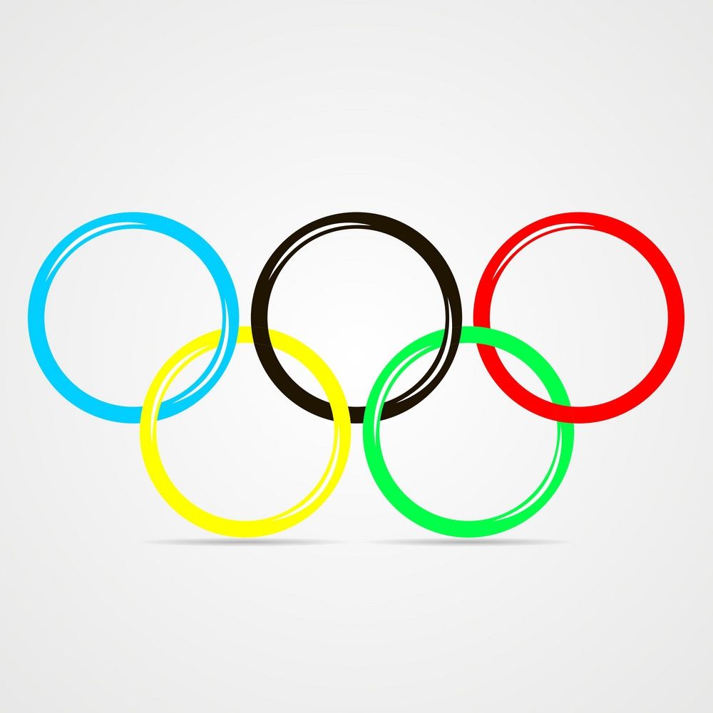 Олимпийские кольца себе
