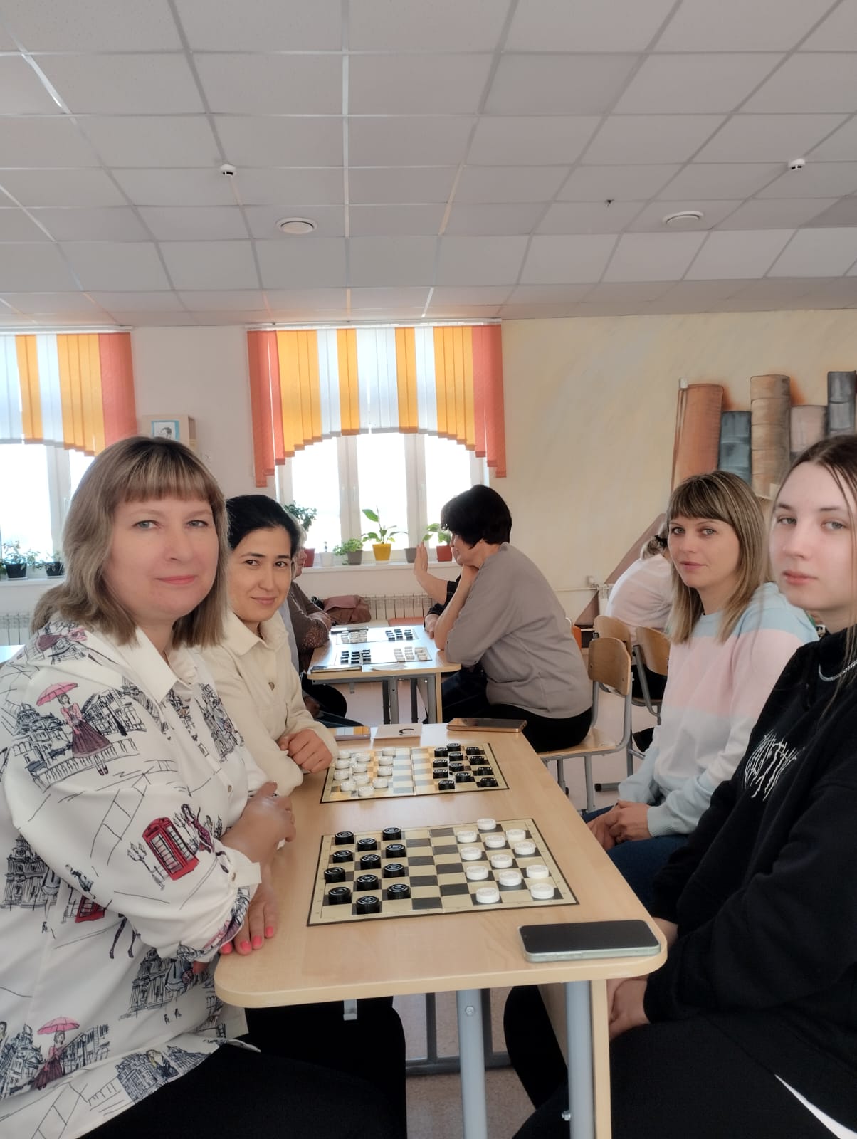 Соревнования по шашкам