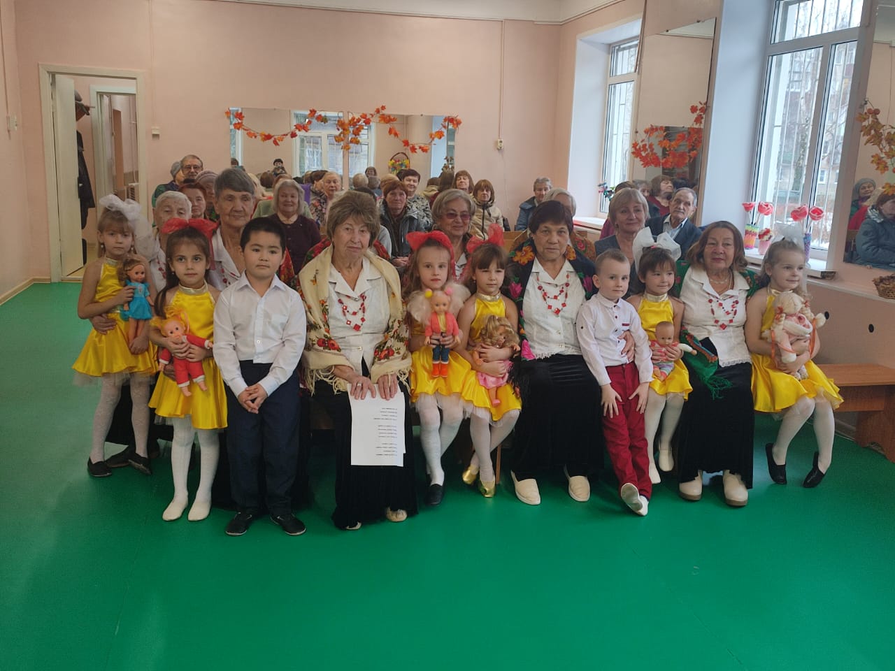 Участие в праздничном концерте