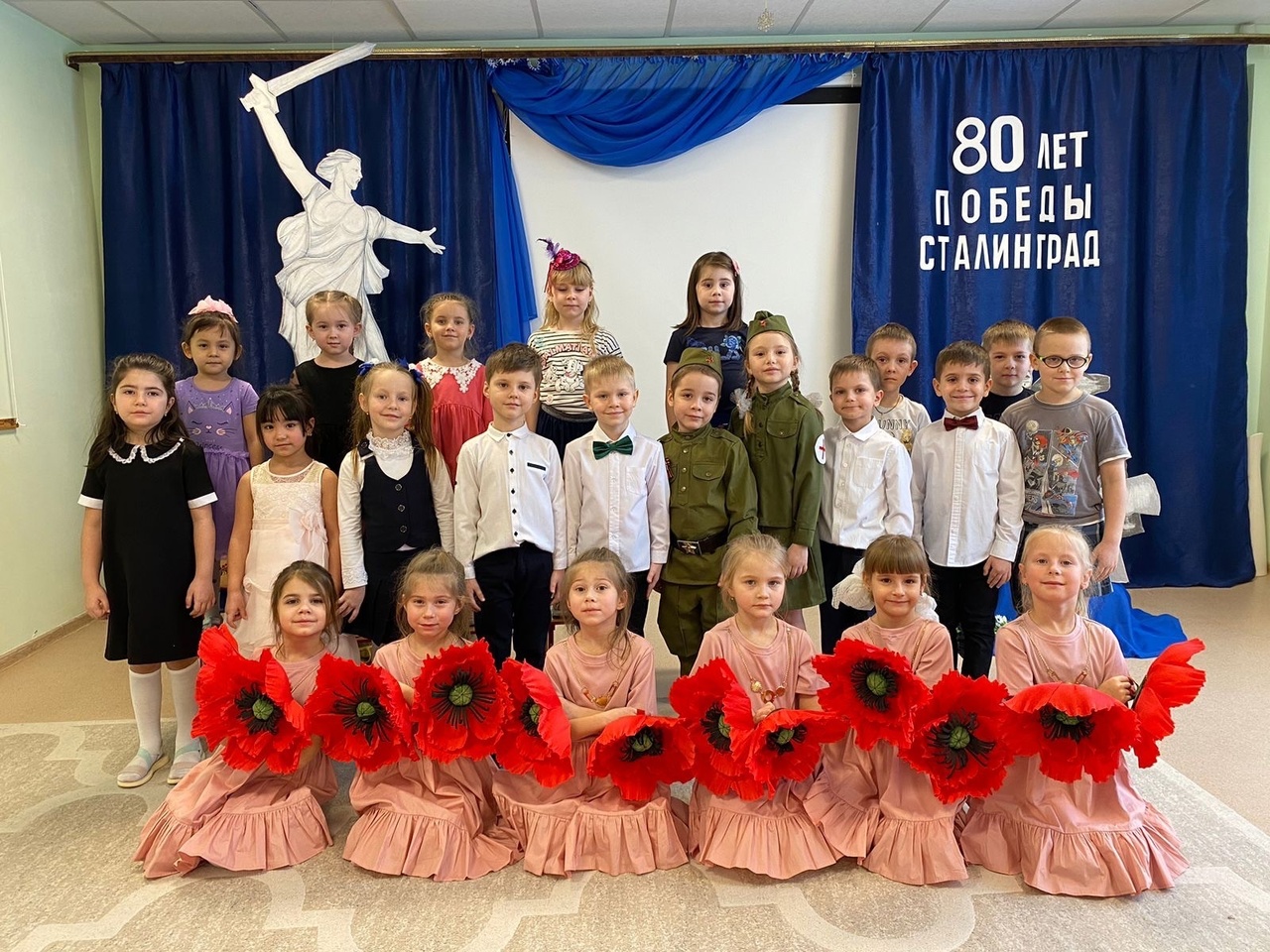 В нашем ДОУ прошло мероприятие, посвящённое 80-летию Сталинградской битвы.