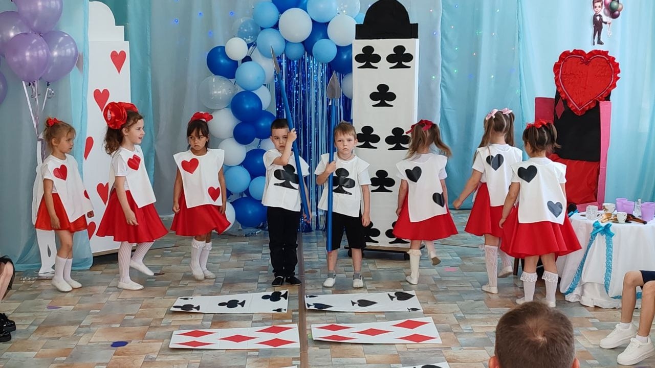 Прощай детский сад  Выпускной  2025 "Алиса в стране чудес"