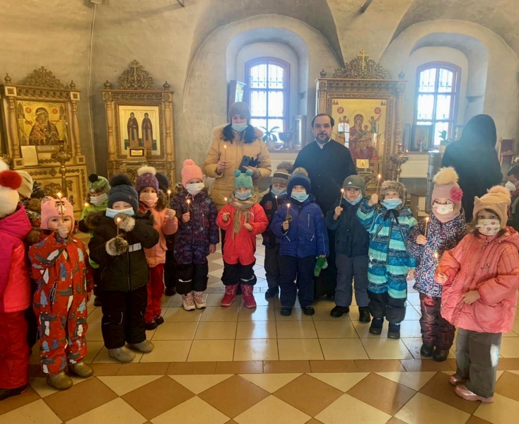 Экскурсия детского сада в храм