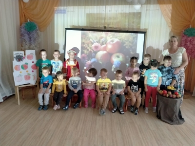 Яблочный Спас в детском саду